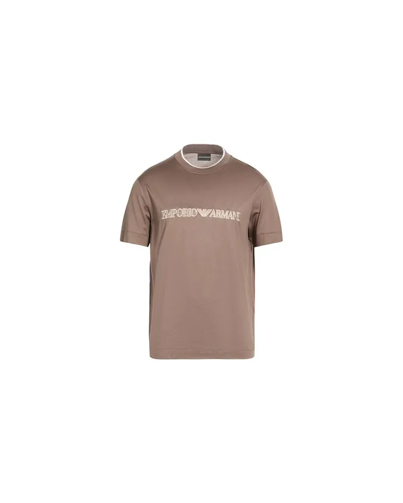 Emporio Armani TOPS - T-shirtsauf YOOX.COM Maulwurfsgrau