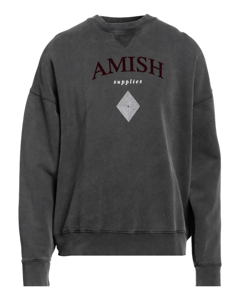 Amish Sweatshirt Granitgrau