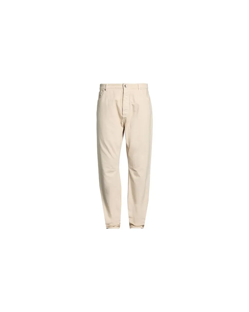 Brunello Cucinelli HOSEN & RÖCKE - Jeanshosenauf YOOX.COM Beige