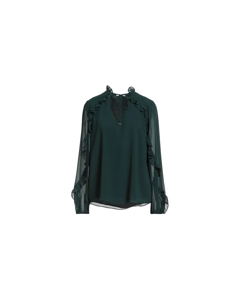 Calvin Klein TOPS - Topsauf YOOX.COM Dunkelgrün