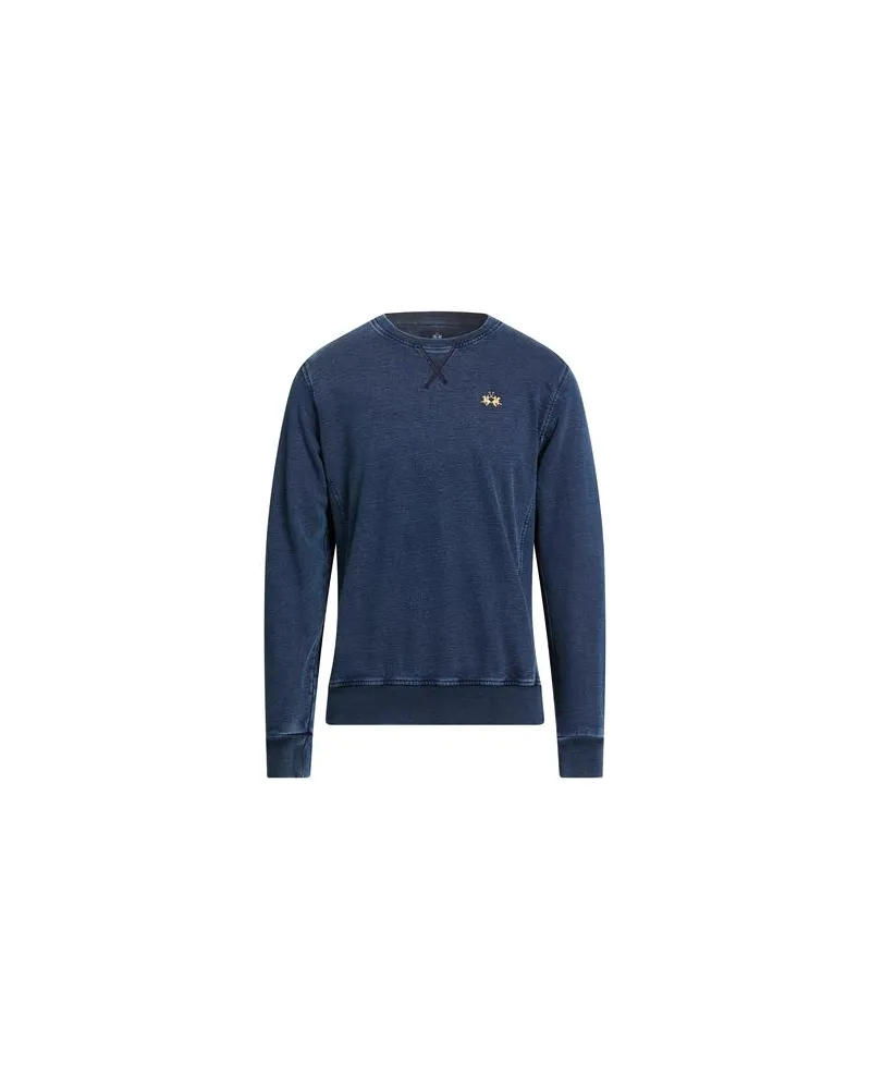 La Martina TOPS - Sweatshirtsauf YOOX.COM Taubenblau