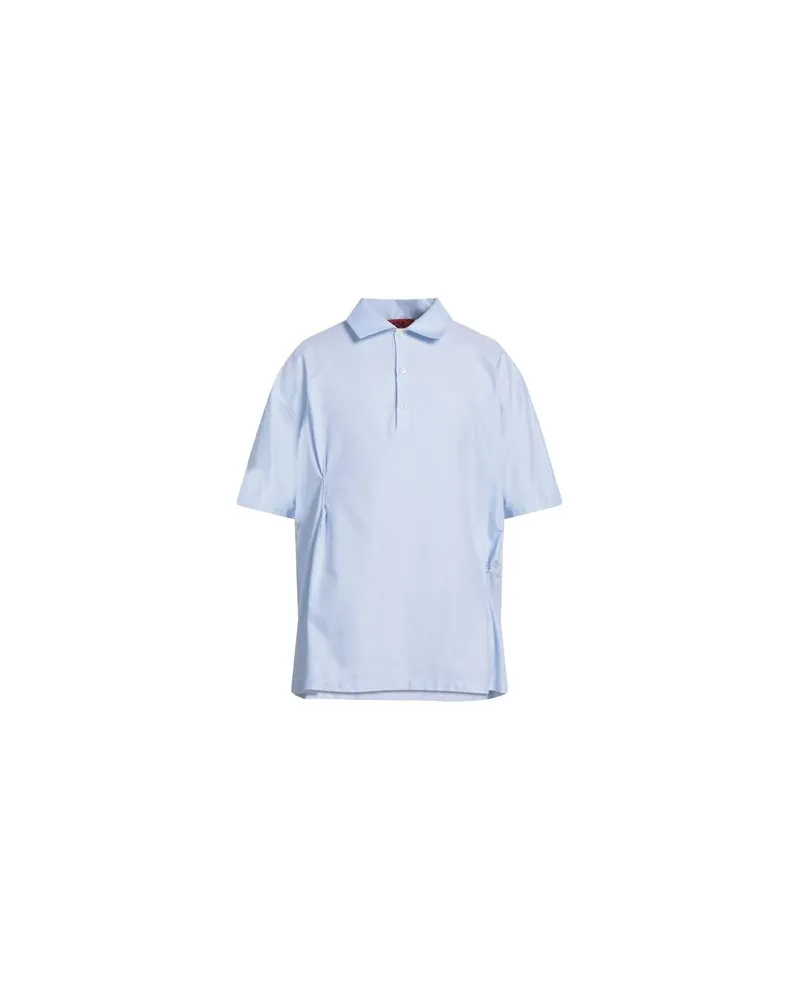 FourTwoFour on Fairfax TOPS - Poloshirtsauf YOOX.COM Himmelblau