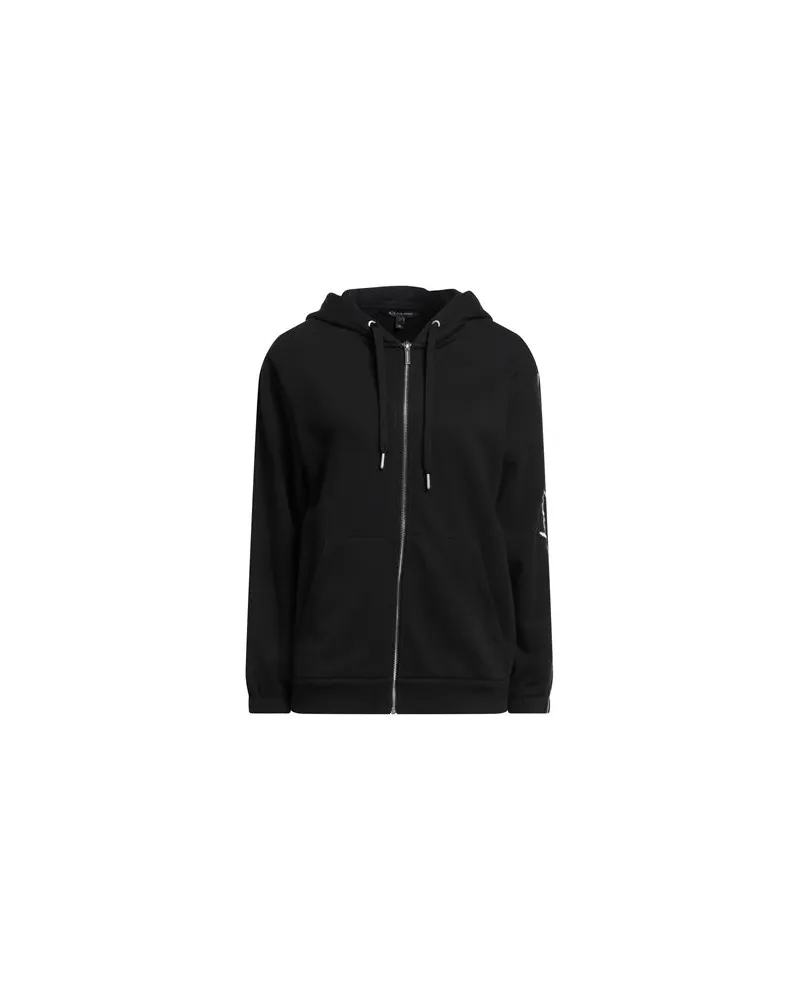 Armani Exchange TOPS - Sweatshirtsauf YOOX.COM Schwarz