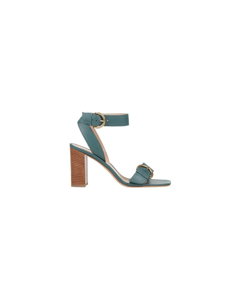 Gianvito Rossi SCHUHE - Sandalenauf YOOX.COM Aquamarin