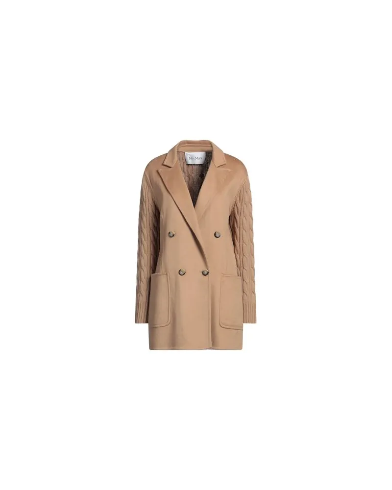 Max Mara JACKEN & MÄNTEL - Mäntelauf YOOX.COM Kamel
