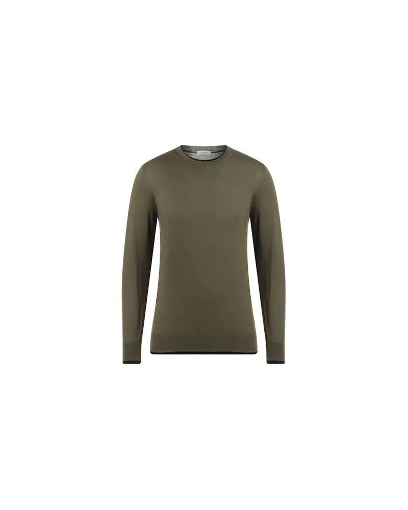 Paolo Pecora Milano STRICKWAREN - Pulloverauf YOOX.COM Militärgrün