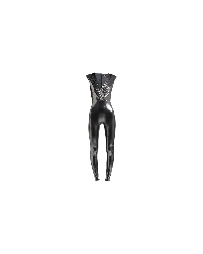 Elisabetta Franchi OVERALLS - Jumpsuitsauf YOOX.COM Grau