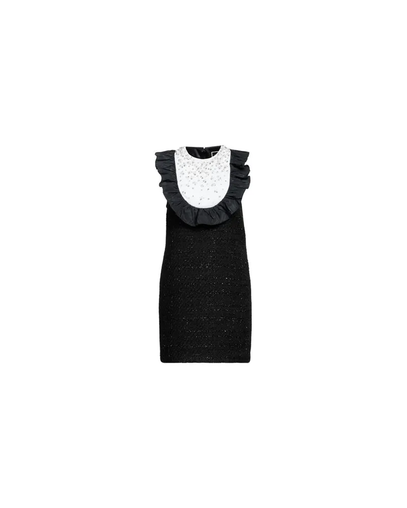 Elisabetta Franchi KLEIDER - Mini-Kleiderauf YOOX.COM Schwarz