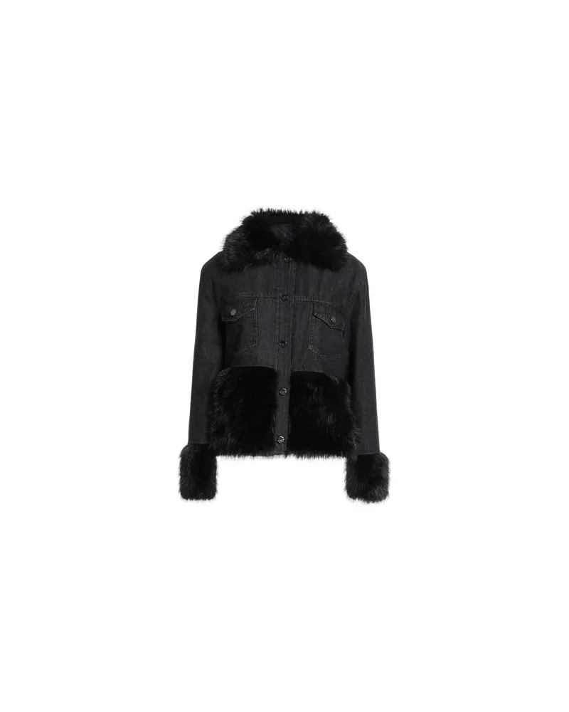 Kaos JACKEN & MÄNTEL - Jeansjacken/Mäntelauf YOOX.COM Schwarz