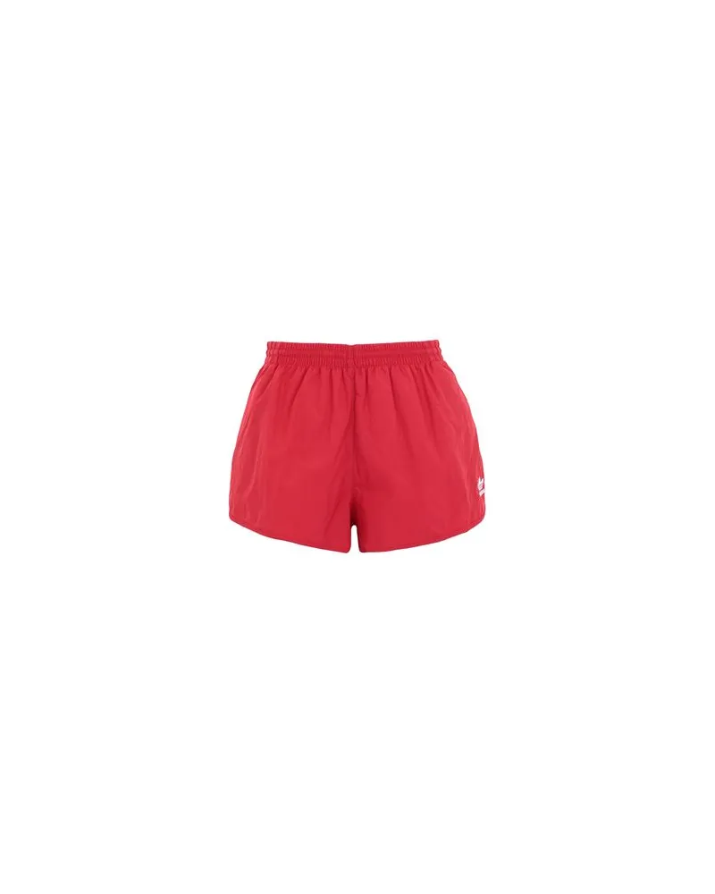 adidas 3STR SHORTS   - HOSEN & RÖCKE - Shorts & Bermudashortsauf YOOX.COM Rot