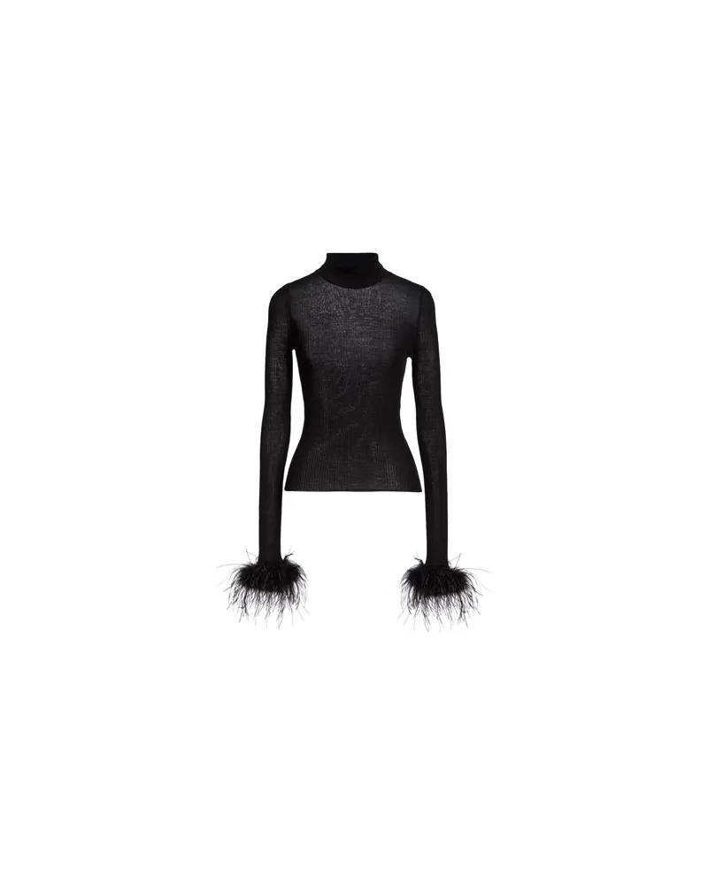 Blumarine STRICKWAREN - Rollkragenpulloverauf YOOX.COM Schwarz