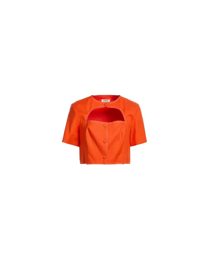 Sandro TOPS - Hemdenauf YOOX.COM Orange