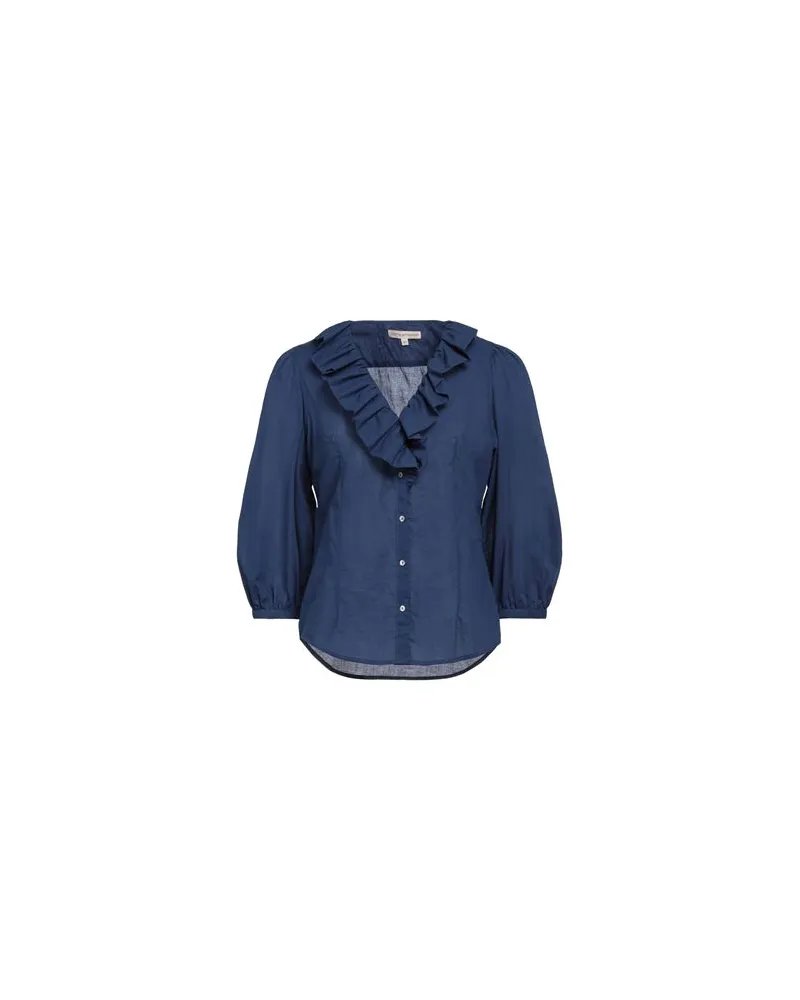 Camicettasnob TOPS - Hemdenauf YOOX.COM Marineblau