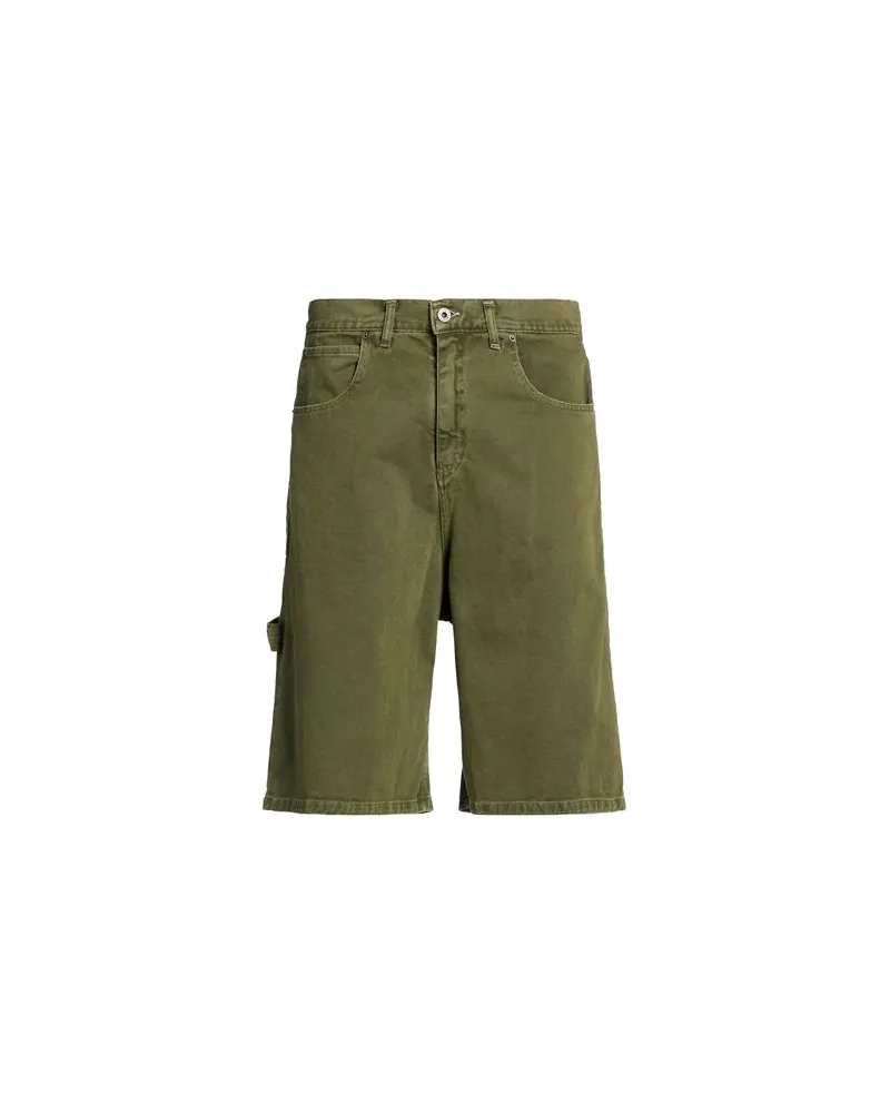 BERNA HOSEN & RÖCKE - Jeansshortsauf YOOX.COM Militärgrün