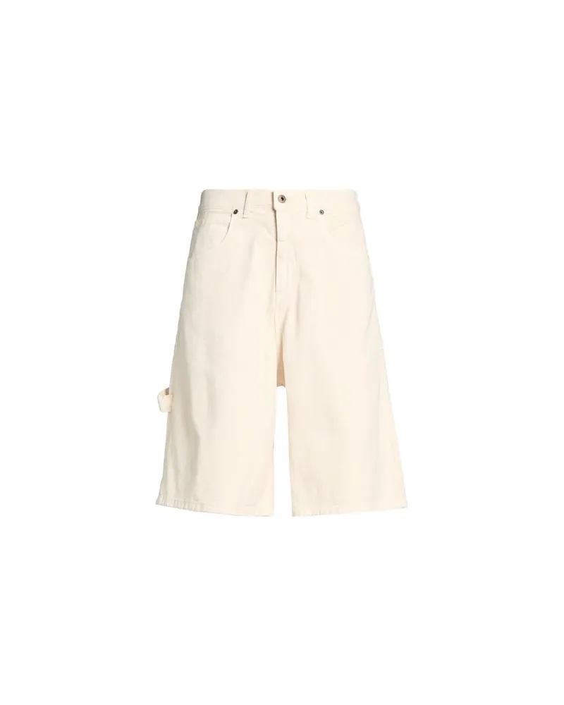BERNA HOSEN & RÖCKE - Jeansshortsauf YOOX.COM Cremeweiß