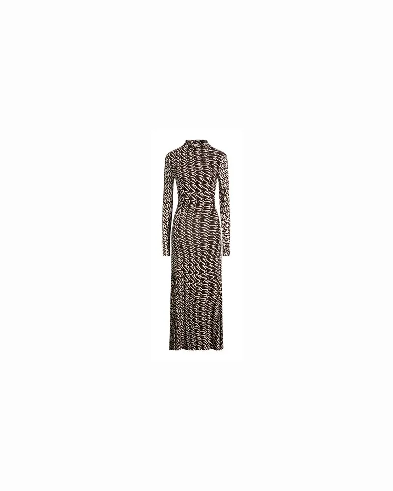 MARELLA KLEIDER - Maxi-Kleiderauf YOOX.COM Braun