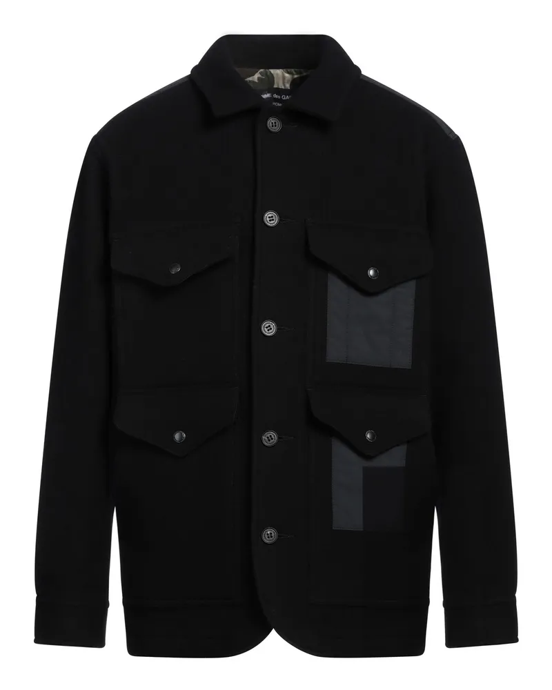 Comme des Garçons Mantel Schwarz