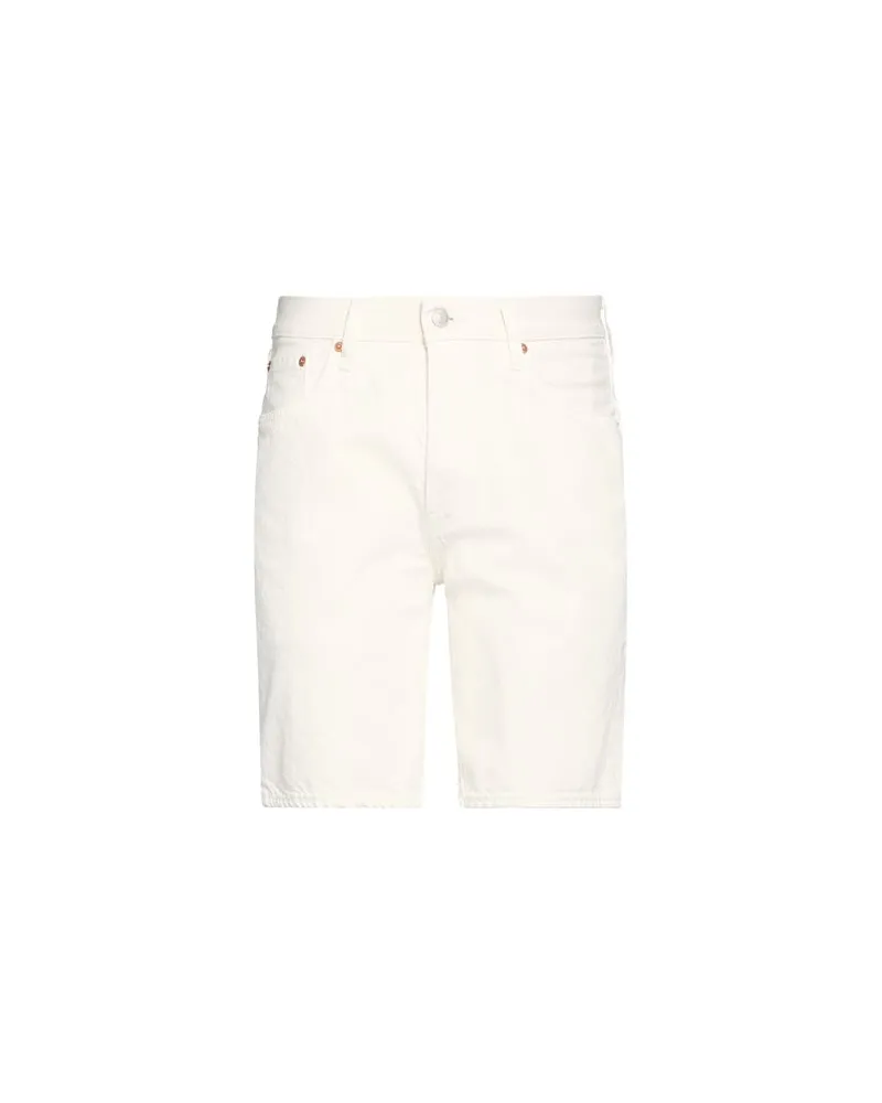 Levi's HOSEN & RÖCKE - Jeansshortsauf YOOX.COM Elfenbein