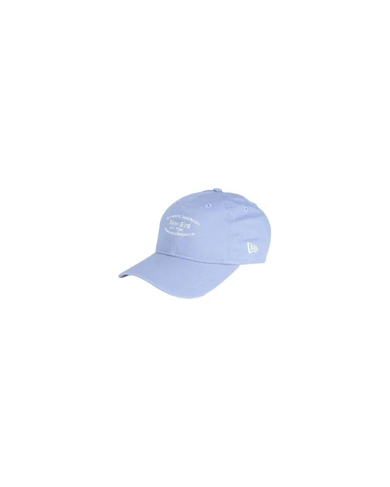 New Era WMNS WASHED 9TWENTY NEWERA   - WMNS WASHED 9TWENTY NEWERA - ACCESSOIRES - Mützen & Hüteauf YOOX.COM Hellblau