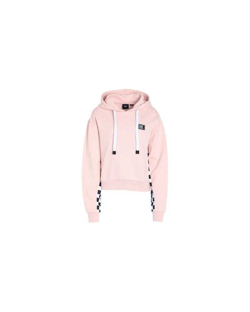 Vans BOOM BOOM CHECK IT HOODIE  - TOPS - Sweatshirtsauf YOOX.COM Hellrosa