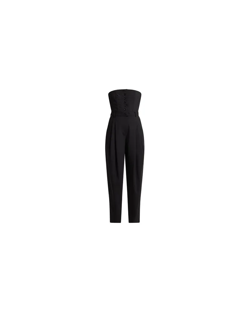 Dolce & Gabbana OVERALLS - Jumpsuitsauf YOOX.COM Schwarz