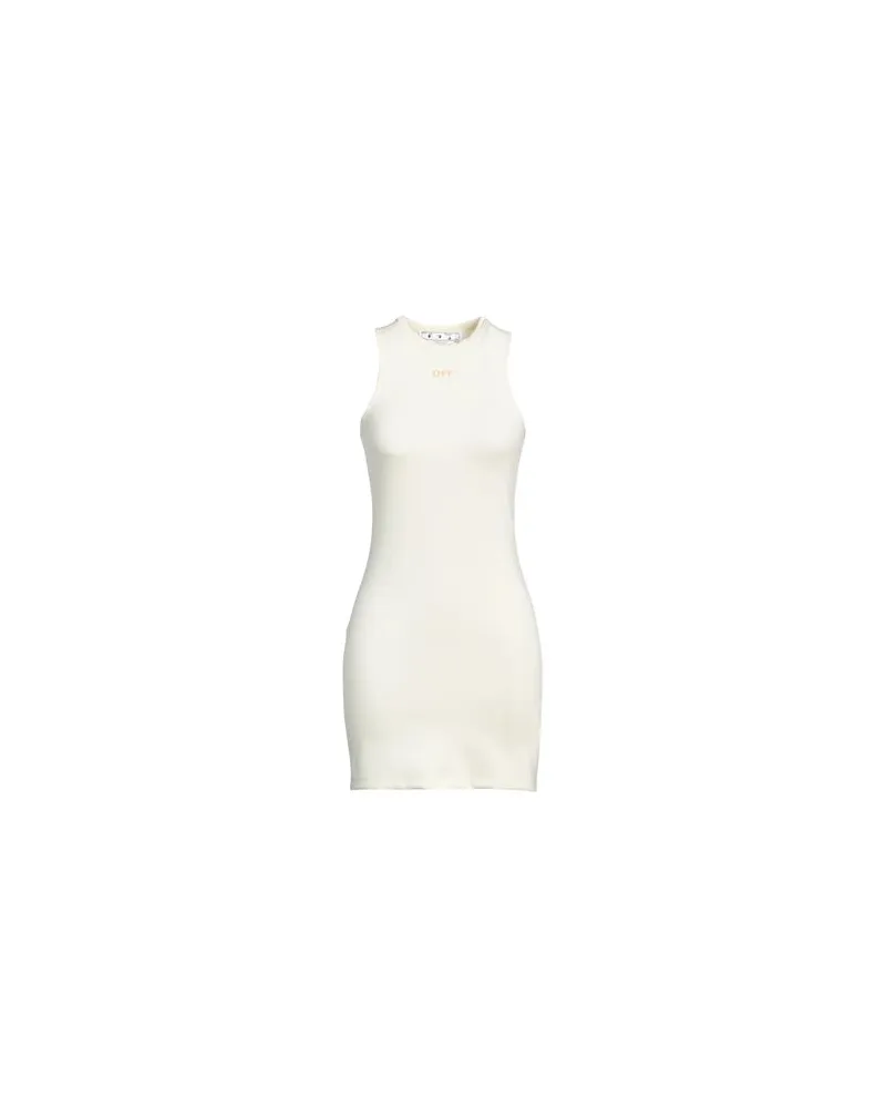 OFF-WHITE KLEIDER - Mini-Kleiderauf YOOX.COM Elfenbein
