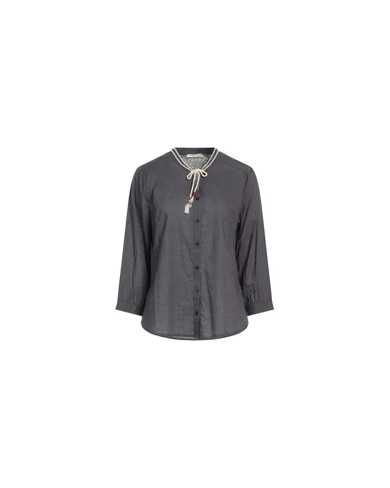 Maison Scotch TOPS - Hemdenauf YOOX.COM Blei