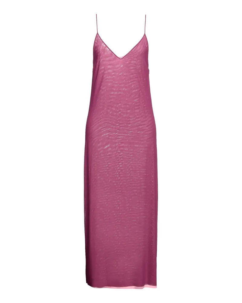 FISICO-Cristina Ferrari Maxi-Kleid Malve