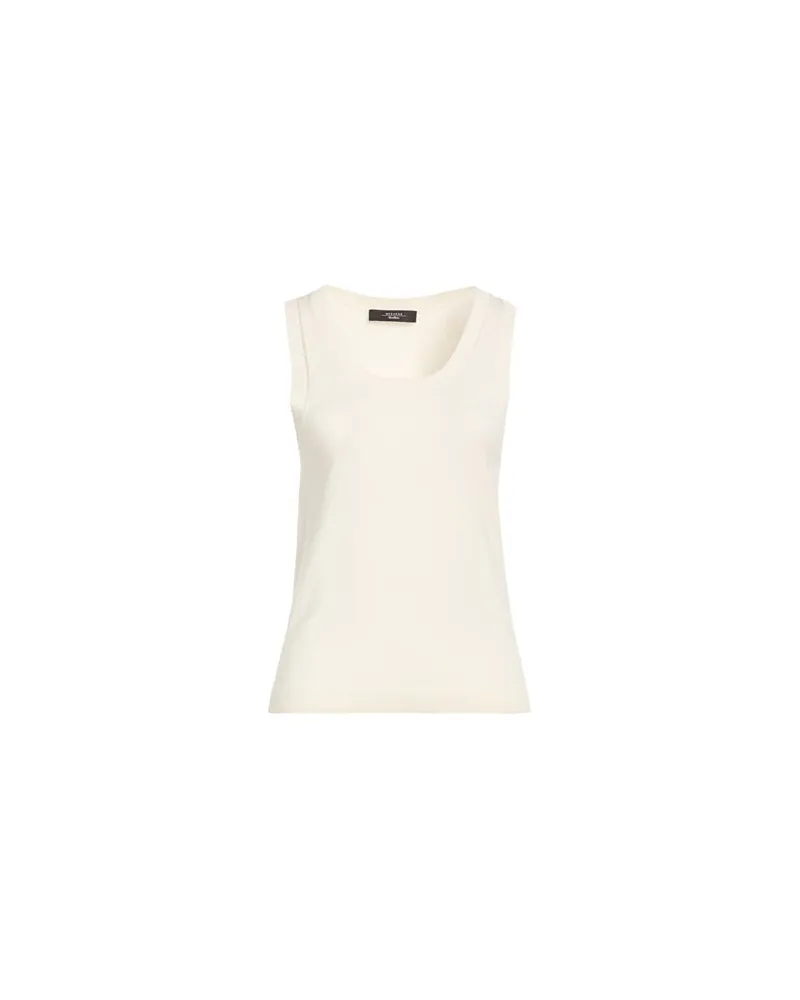 Max Mara TOPS - Tank Topsauf YOOX.COM Cremeweiß