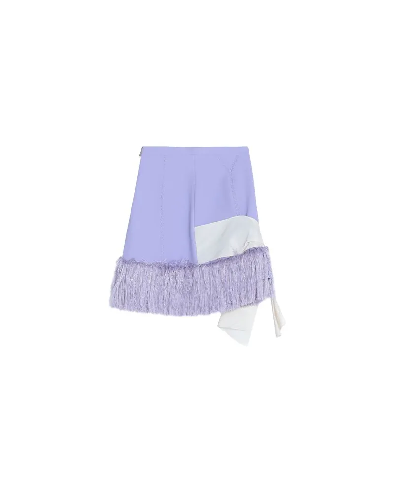 Elisabetta Franchi HOSEN & RÖCKE - Miniröckeauf YOOX.COM Lila