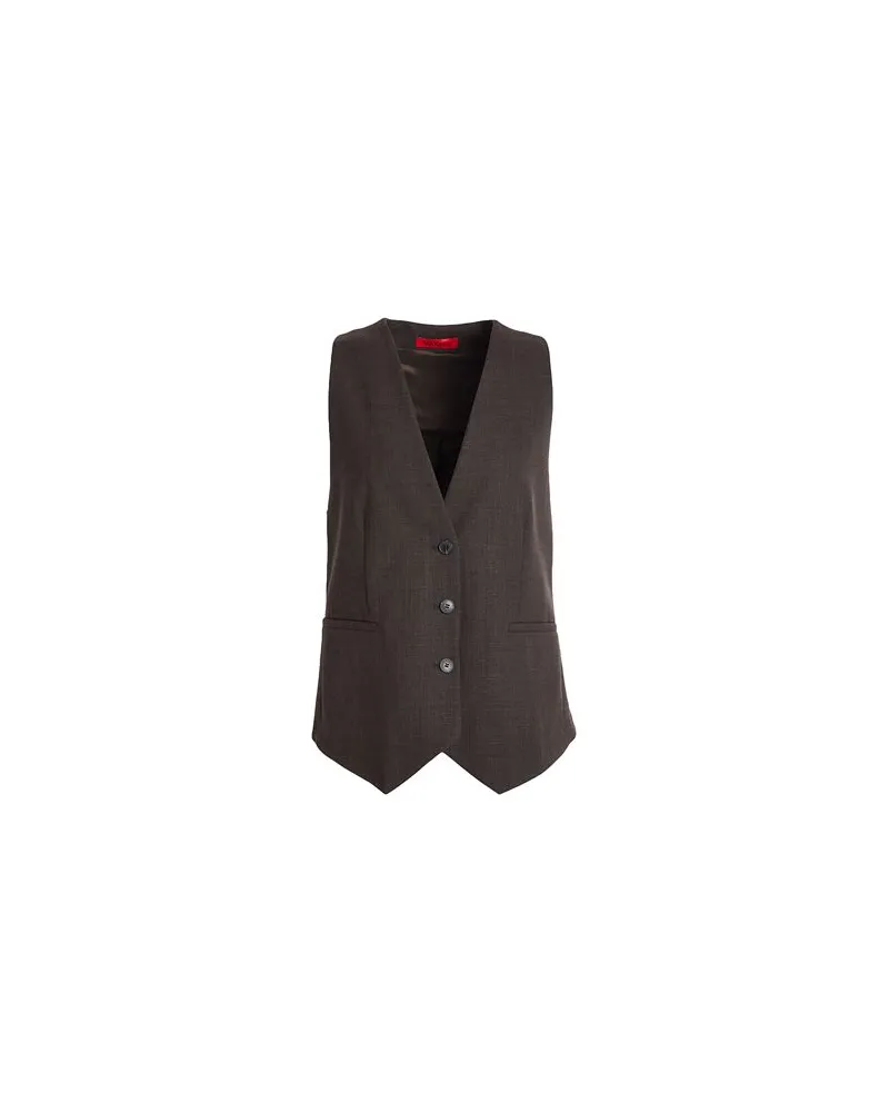 MAX&Co. COLOUR  - ANZÜGE und CO-ORDS - Couture-Westenauf YOOX.COM Dunkelbraun
