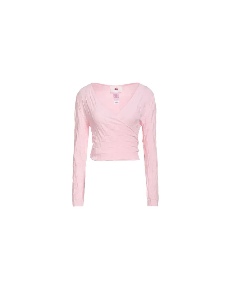 SOLOTRE STRICKWAREN - Wickelpulloverauf YOOX.COM Rosa