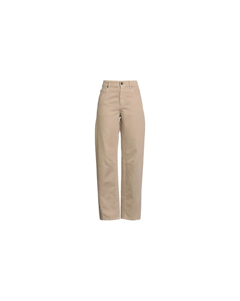 Brunello Cucinelli HOSEN & RÖCKE - Jeanshosenauf YOOX.COM Beige