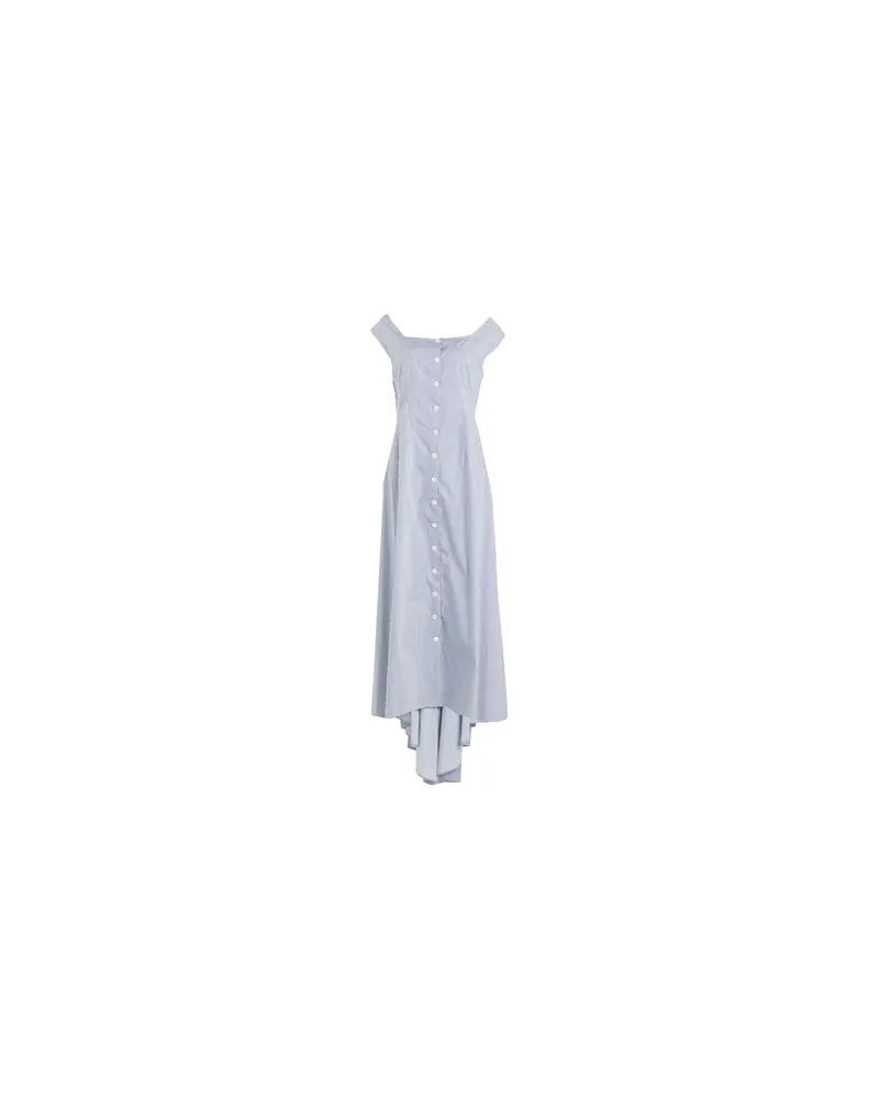 Philosophy Di Lorenzo Serafini KLEIDER - Maxi-Kleiderauf YOOX.COM Blau