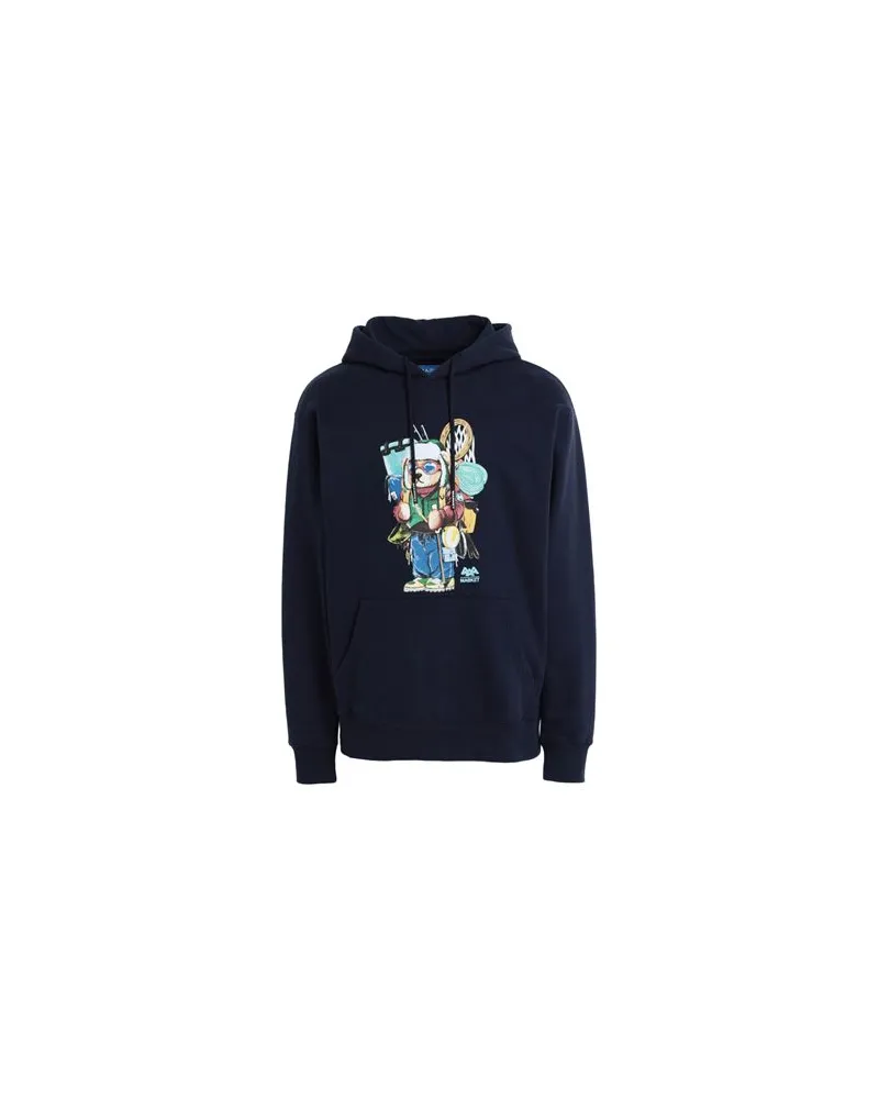 Market Ultralight Bear Hoodie  - Ultralight Bear Hoodie - TOPS - Sweatshirtsauf YOOX.COM Marineblau