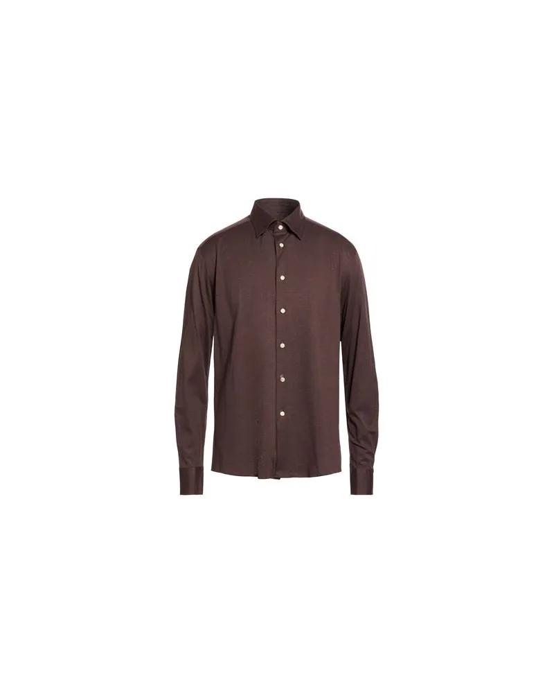 Eton TOPS - Hemdenauf YOOX.COM Schokobraun