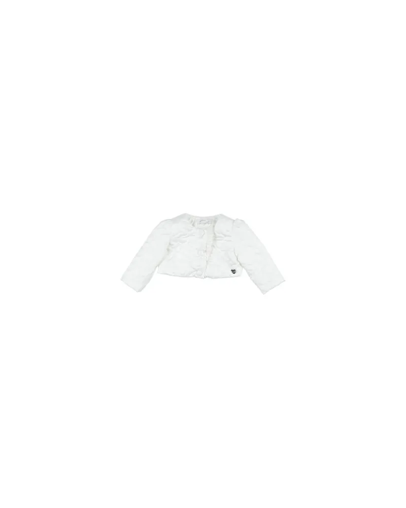 Monnalisa JACKEN & MÄNTEL - Pufferjacken & Daunenjackenauf YOOX.COM Weiß