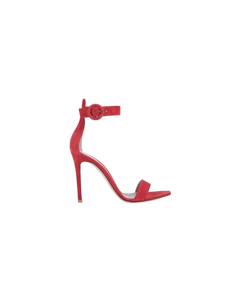 Gianvito Rossi SCHUHE - Sandalenauf YOOX.COM Rot