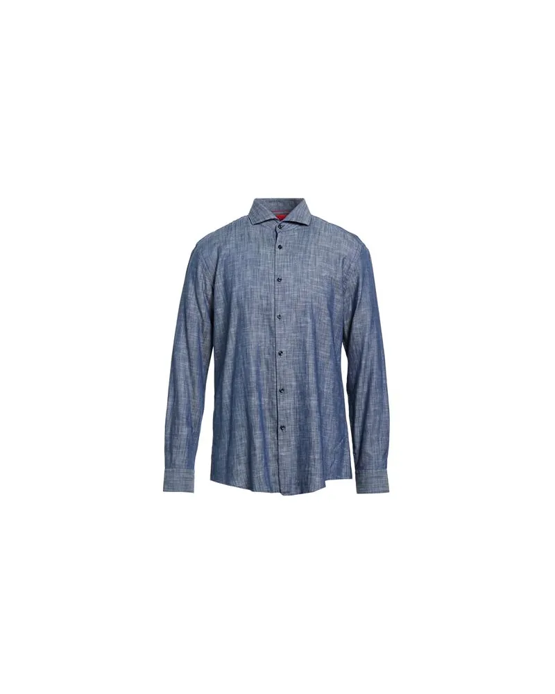 HUGO BOSS TOPS - Hemdenauf YOOX.COM Taubenblau