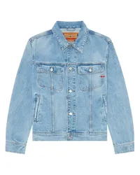 Diesel Jeansjacke/-mantel Blaugrau