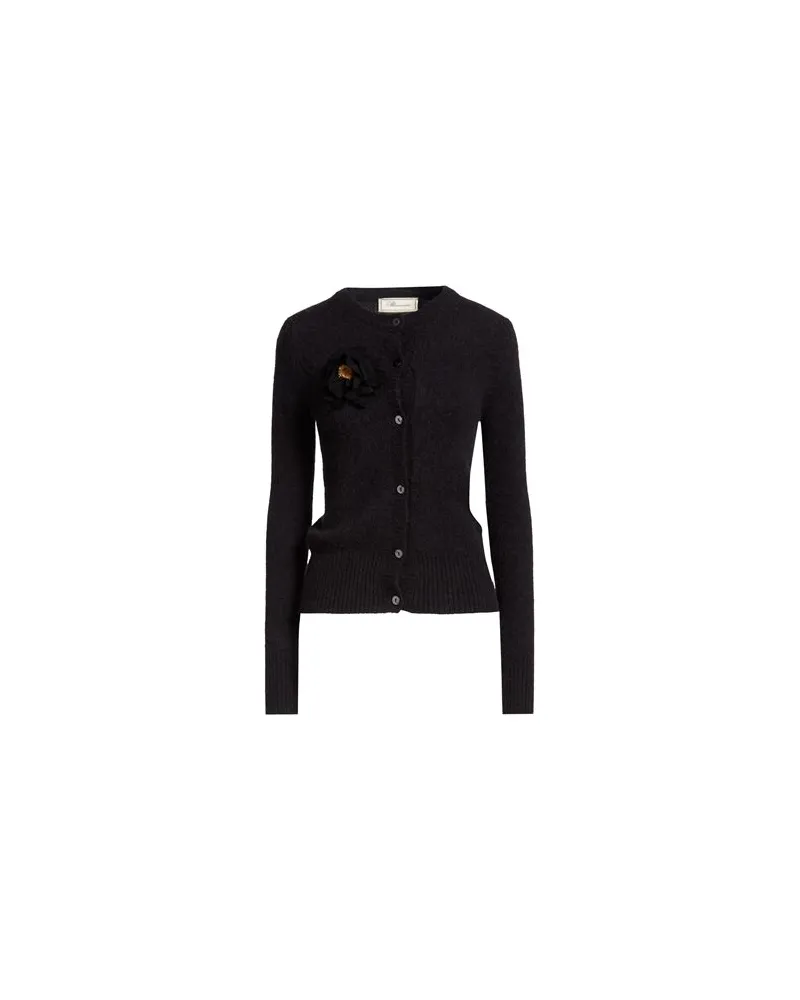 Blumarine STRICKWAREN - Strickjackenauf YOOX.COM Schwarz