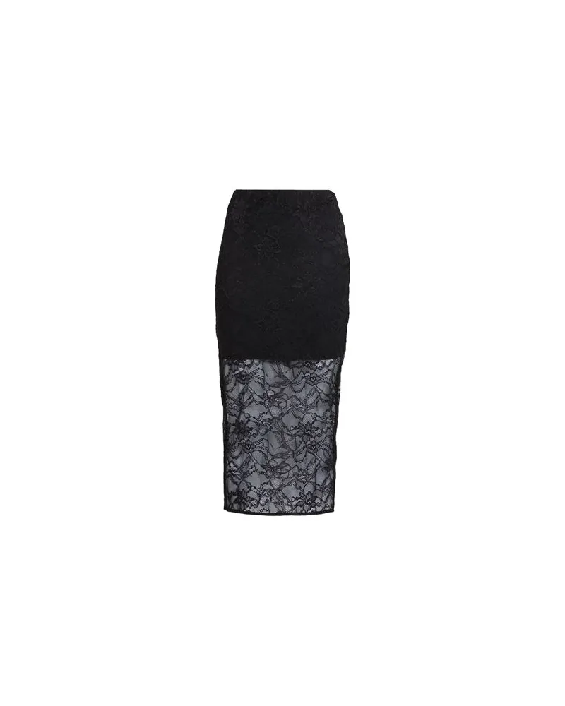 Patrizia Pepe HOSEN & RÖCKE - Midi-Röckeauf YOOX.COM Schwarz