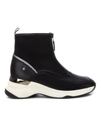 XTI Stiefelette Schwarz