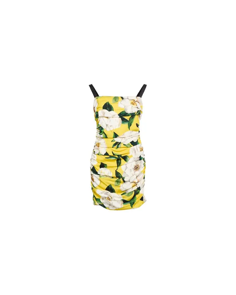 Dolce & Gabbana KLEIDER - Mini-Kleiderauf YOOX.COM Gelb