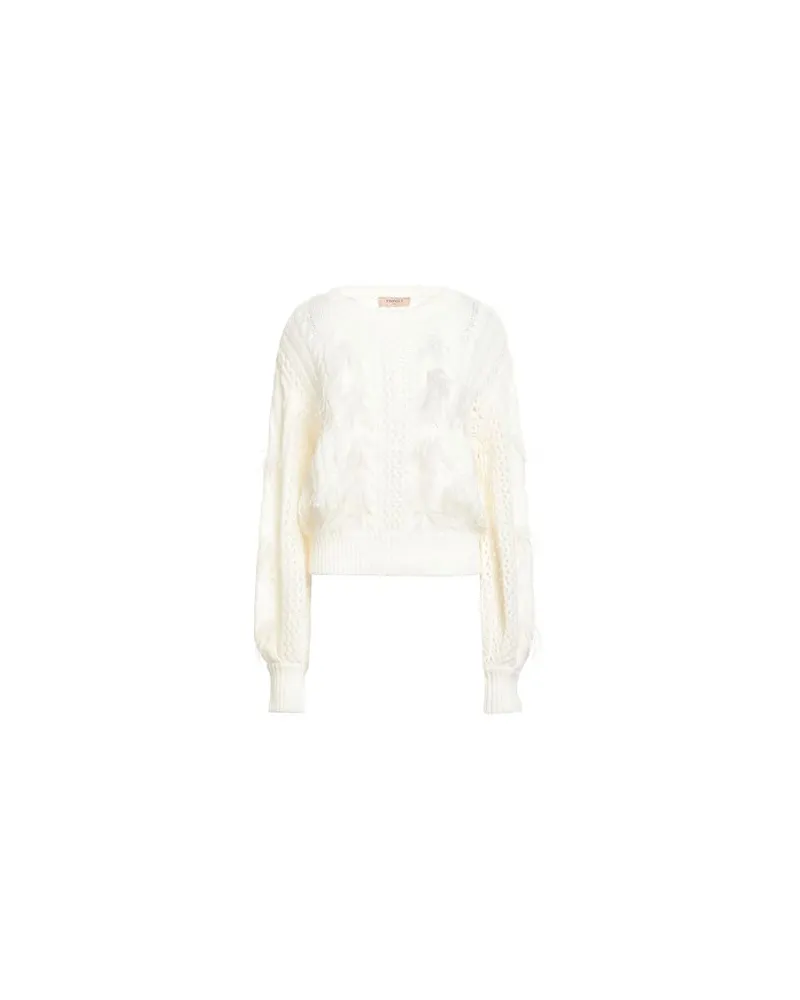 Twin-Set STRICKWAREN - Pulloverauf YOOX.COM Elfenbein