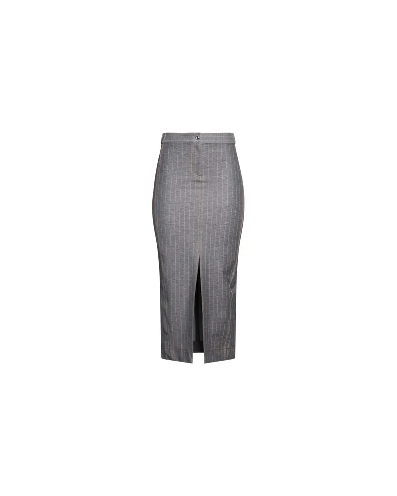 Max Mara LEISURE - HOSEN & RÖCKE - Midi-Röckeauf YOOX.COM Grau