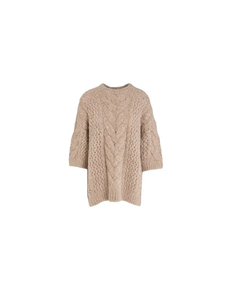 Brunello Cucinelli STRICKWAREN - Pulloverauf YOOX.COM Beige