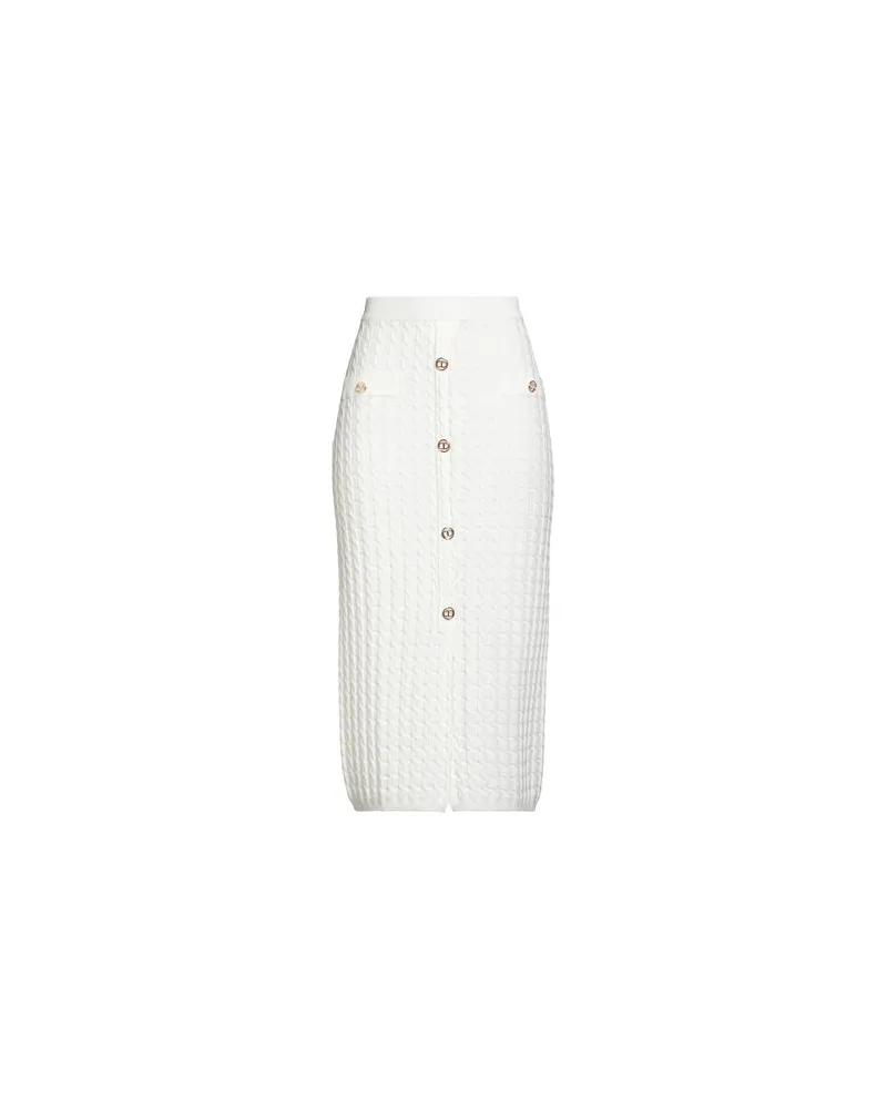 Twin-Set HOSEN & RÖCKE - Midi-Röckeauf YOOX.COM Weiß