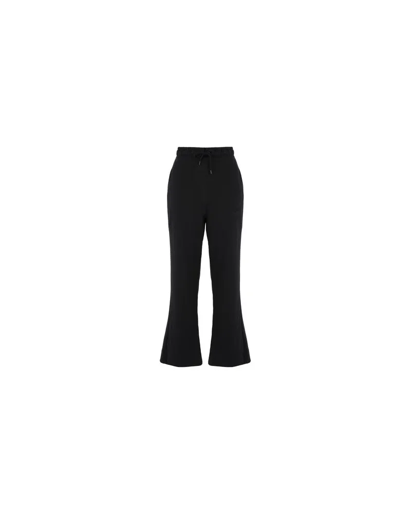Nike W NSW PANT JRSY HR             - HOSEN & RÖCKE - Hosenauf YOOX.COM Schwarz