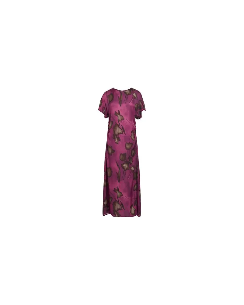 Manila Grace KLEIDER - Maxi-Kleiderauf YOOX.COM Pflaume